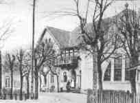 Dawny zajazd - Dwr Lipowy w roku 1908